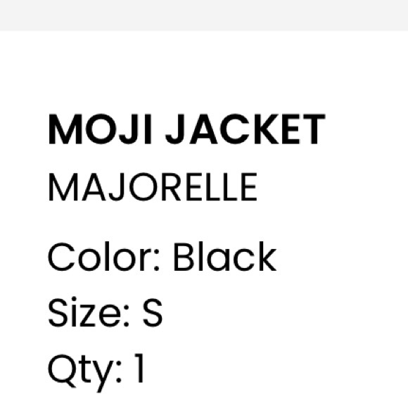 Majorelle Peplum Blazer Top Sz S - Picture 2 of 7